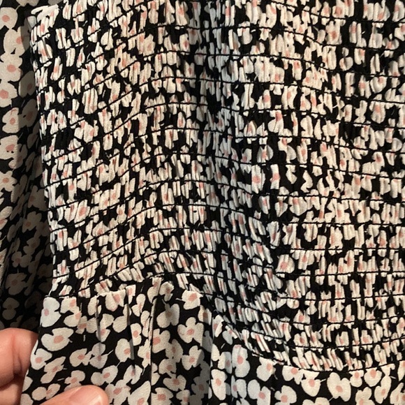 EUC A Pea in the Pod floral maternity dress size XS long puffy sleeve - Picture 3 of 8